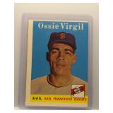 Ossie Virgil 1958 Topps