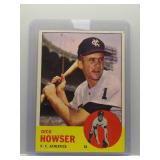 Dick Howser 1963 Topps