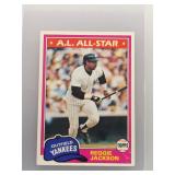 Reggie Jackson 1981 Topps All-Star