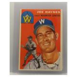 Joe Haynes 1954 Topps