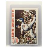 Sandy Koufax 1964 Topps World Series