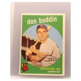 Don Buddin 1959 Topps