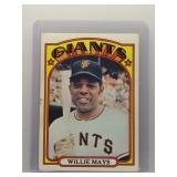Willie Mays 1972 Topps