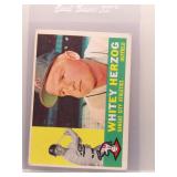 Whitey Herzog 1960 Topps