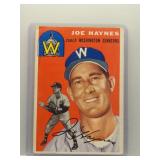 Joe Haynes 1954 Topps