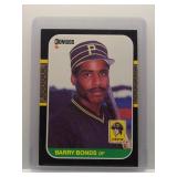 Barry Bonds 1987 Donruss Rookie