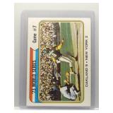 1974 Topps World Series Game #7