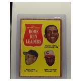 O. Cepeda, W. Mays, F. Robinson 1962 Topps Home...