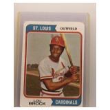 Lou Brock 1974 Topps
