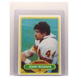 John Riggins 1980 Topps