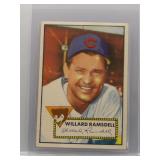 Willard Ramsdell 1952 Topps