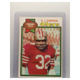 OJ Simpson 1979 Topps