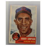 Harry Simpson 1953 Topps