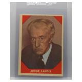 Judge Landis 1960 Fleer