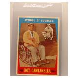 Symbol Of Courage Roy Campanella 1959 Topps