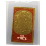 Bill White 1965 Topps Embossed