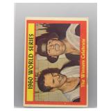 The Winners Celebrate 1961 Topps World Series
