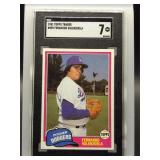 Fernando Valenzuela 1981 Topps SGC 7