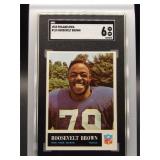 Roosevelt Brown 1965 Philadelphia SGC 6