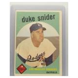 Duke Snider 1959 Topps