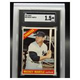 Mickey Mantle 1966 Topps SGC 1.5