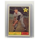 Gary Peters 1961 Topps Rookie