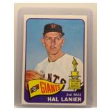 Hal Lanier 1965 Topps Rookie Cup