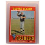George Blanda 1971 Topps
