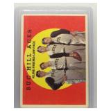 Kline, Friend, Law & Face Buc Hill Aces 1959 Topps