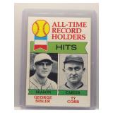G. Sisler, T. Cobb 1979 Topps All Time Record...