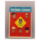 Don Drysdale 1963 Topps Pitching Leaders