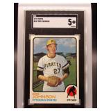 Bob Johnson 1973 Topps SGC 5
