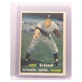Bob Friend 1957 Topps