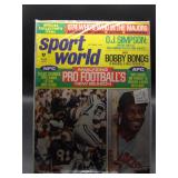 OJ Simpson 1974 Sport World Magazine