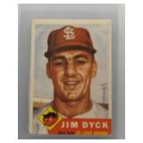 Jim Dyck 1953 Topps