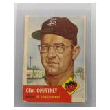 Clint Courtney 1953 Topps