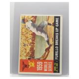 Carl Furillo 1960 Topps World Series Game #3
