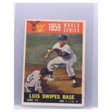 Luis Aparicio 1960 Topps World Series Game #5