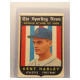 Kent Hadley 1959 Topps Rookie
