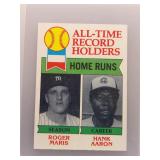 R. Maris, H. Aaron 1979 Topps All-Time HR...