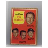 J. Bunning, W. Ford 1962 Topps Win Leaders