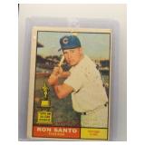 Ron Santo 1961 Topps Rookie