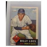 Billy Loes 1953 Topps