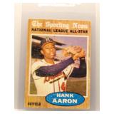 Hank Aaron 1962 Topps All-Star