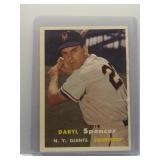 Daryl Spencer 1957 Topps
