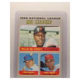 W. McCovey, R. Santo, T. Perez 1970 Topps RBI...