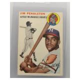 Jim Pendleton 1954 Topps