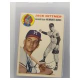 Jack Dittmer 1954 Topps