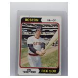 Carl Yastrzemski 1974 Topps