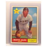 Matty Alou 1961 Topps Rookie